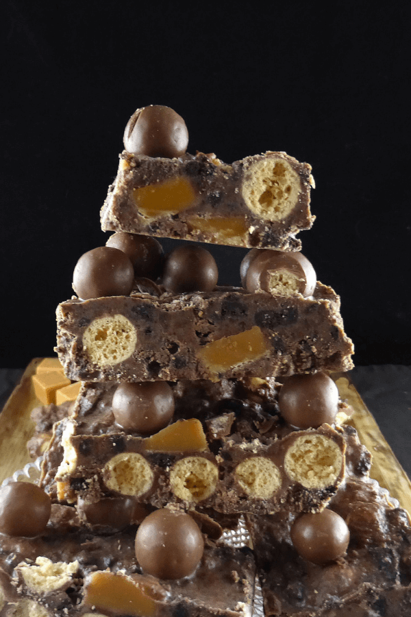 Oreo and Fudge Chocolate Slice with Maltesers (no bake)