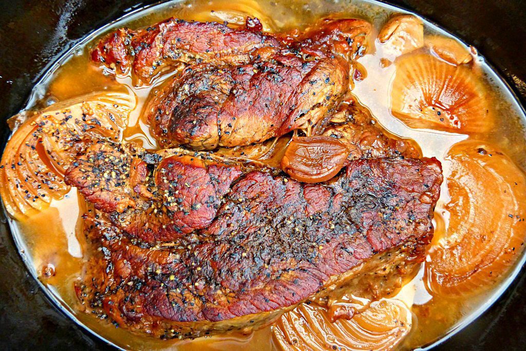 Slow Cooked Rosemary Brisket