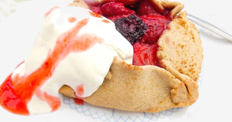 Gluten Free Strawberry Galettes