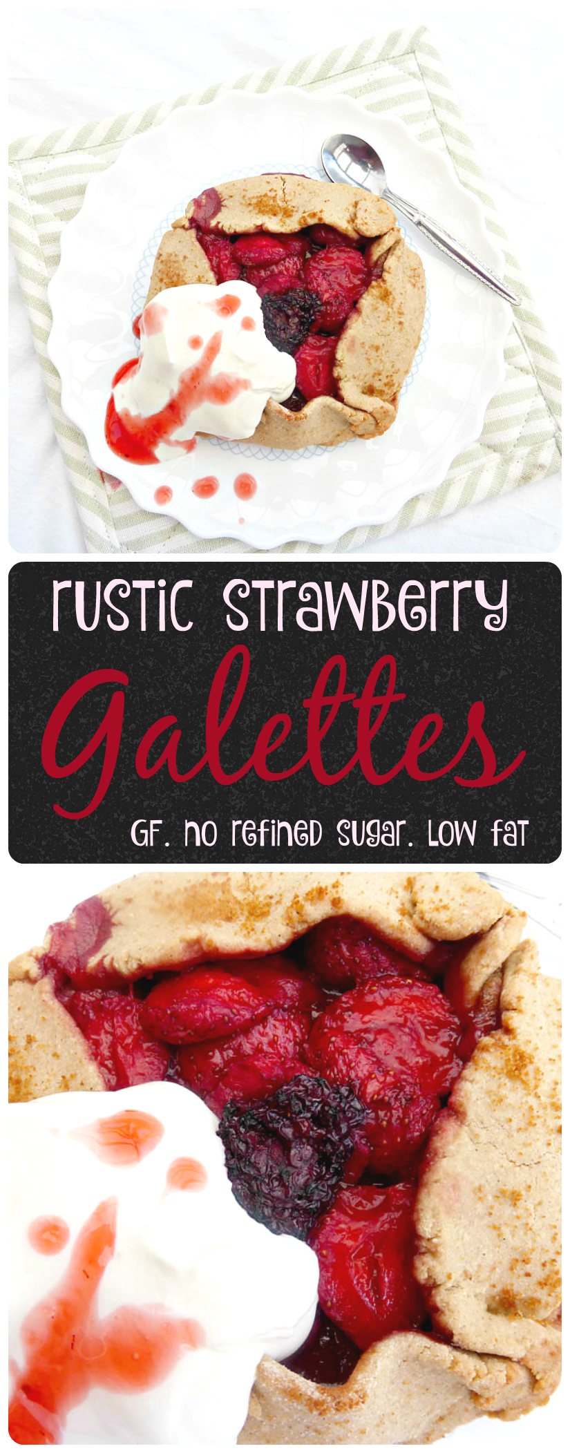 Gluten Free Strawberry Galettes