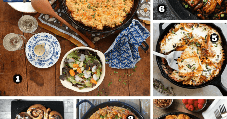 18 Stunning Skillet Recipes (sweet & savoury)