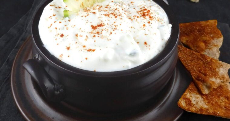 Tzatziki Dip (Greek Yoghurt, Garlic & Cucumber)
