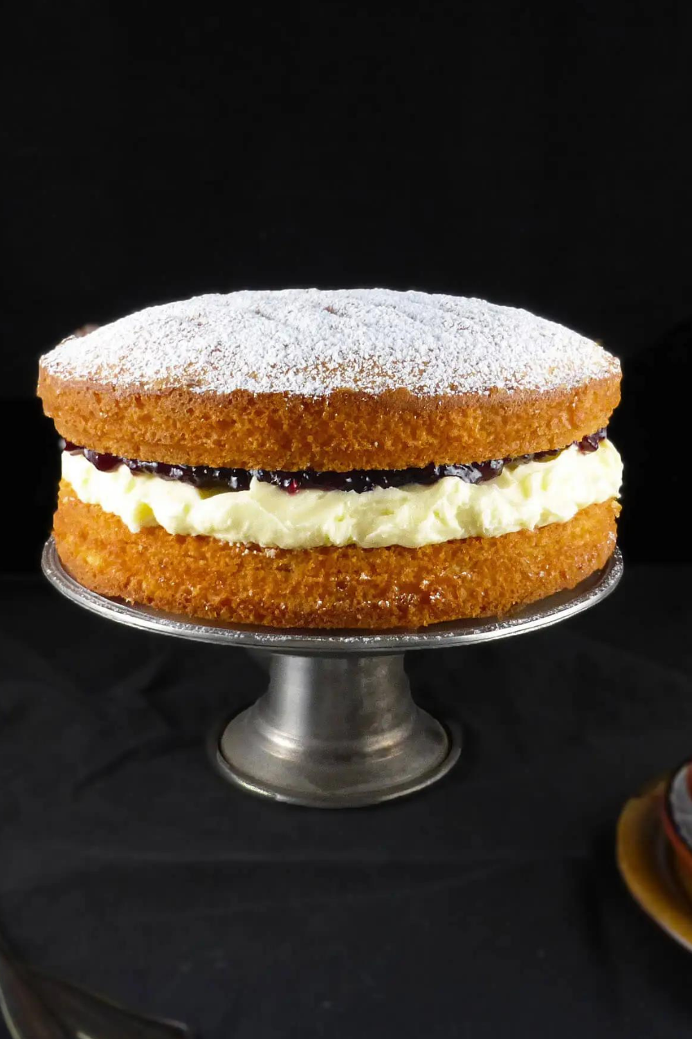 Spelt Victoria Sandwich Cake (with buttercream icing)