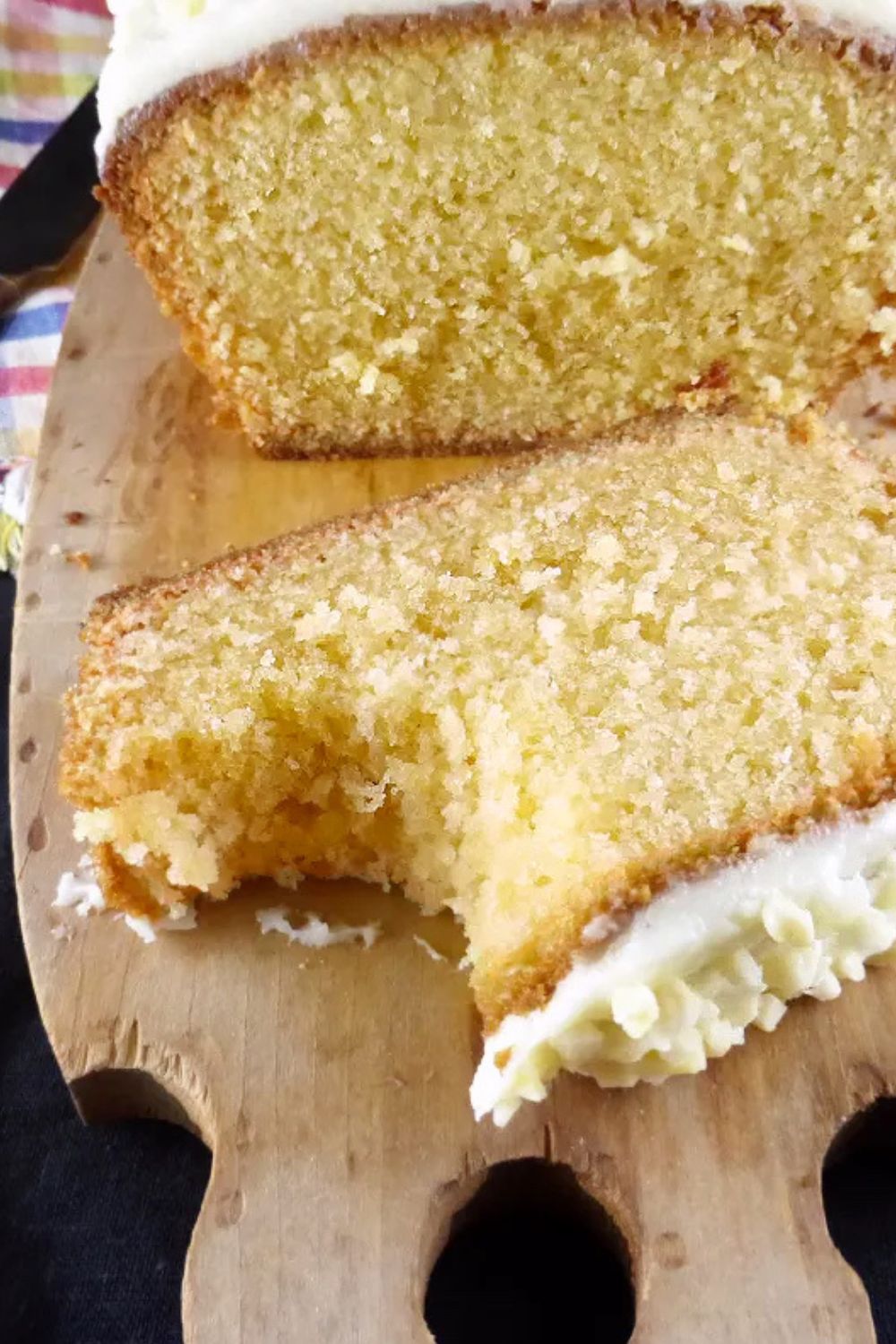 Spelt Madeira Cake with a Cream Cheese Frosting