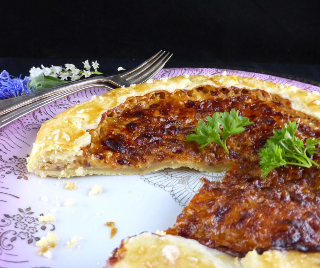 picture of a cheese galette