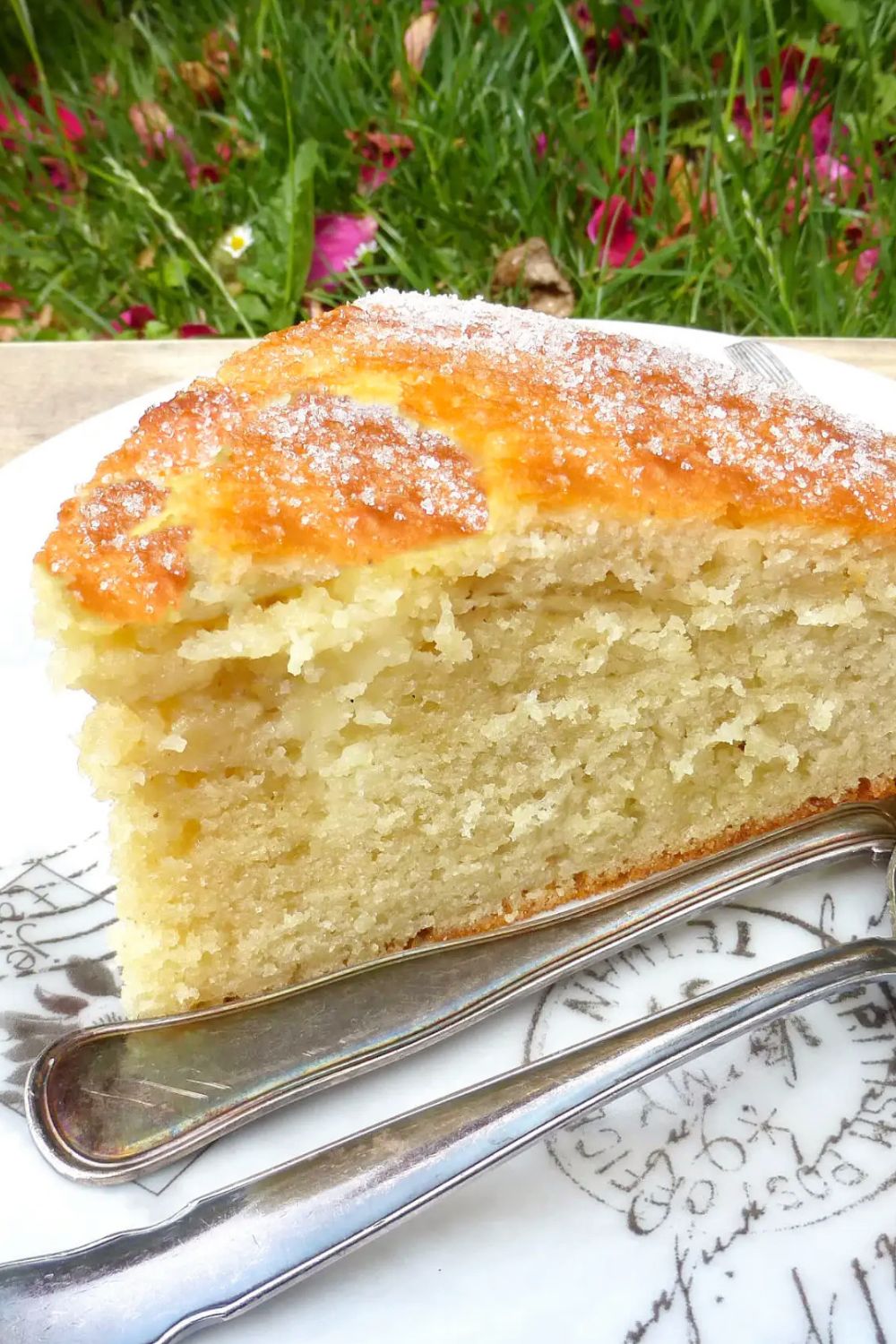 Simple Elderflower and Lime Drizzle Cake