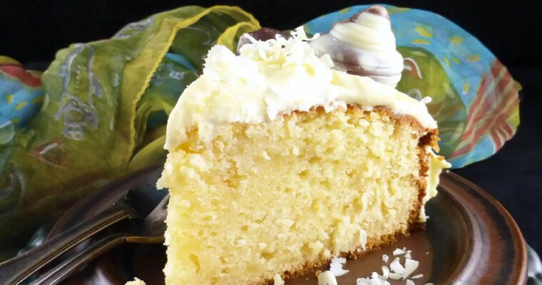 White Chocolate Mud Cake