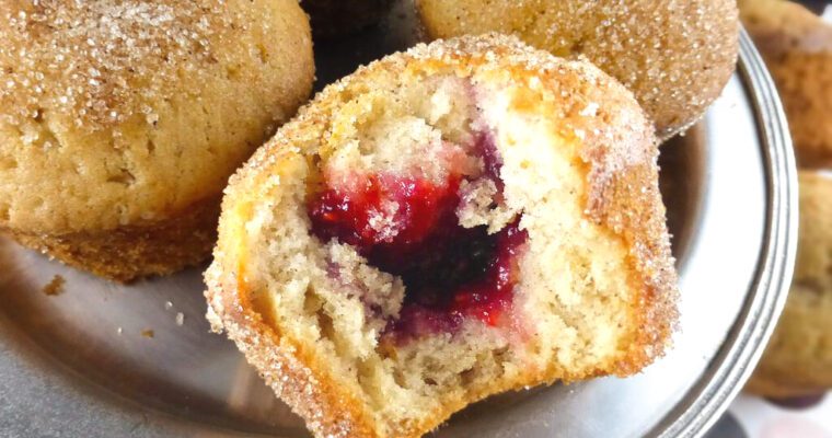 Spelt Doughnut Muffins