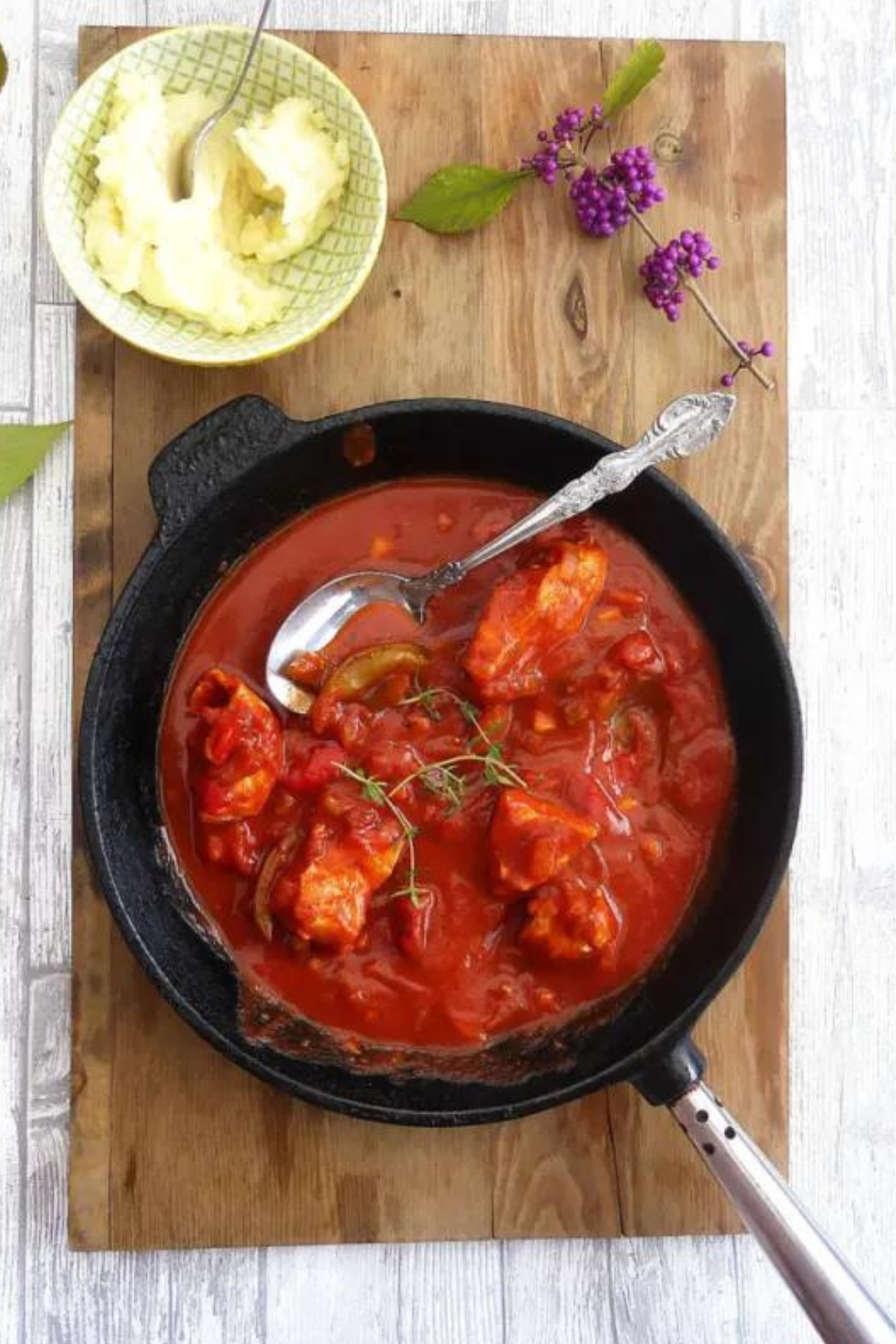 Spanish Style Smoked Paprika Chicken Stew