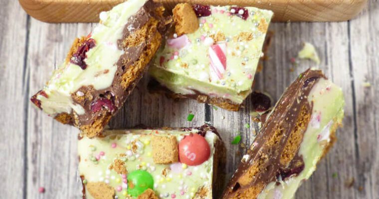 Christmas Gingerbread Rocky Road