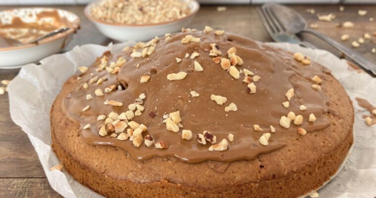 Air fryer Coffee Cake with Coffee Icing