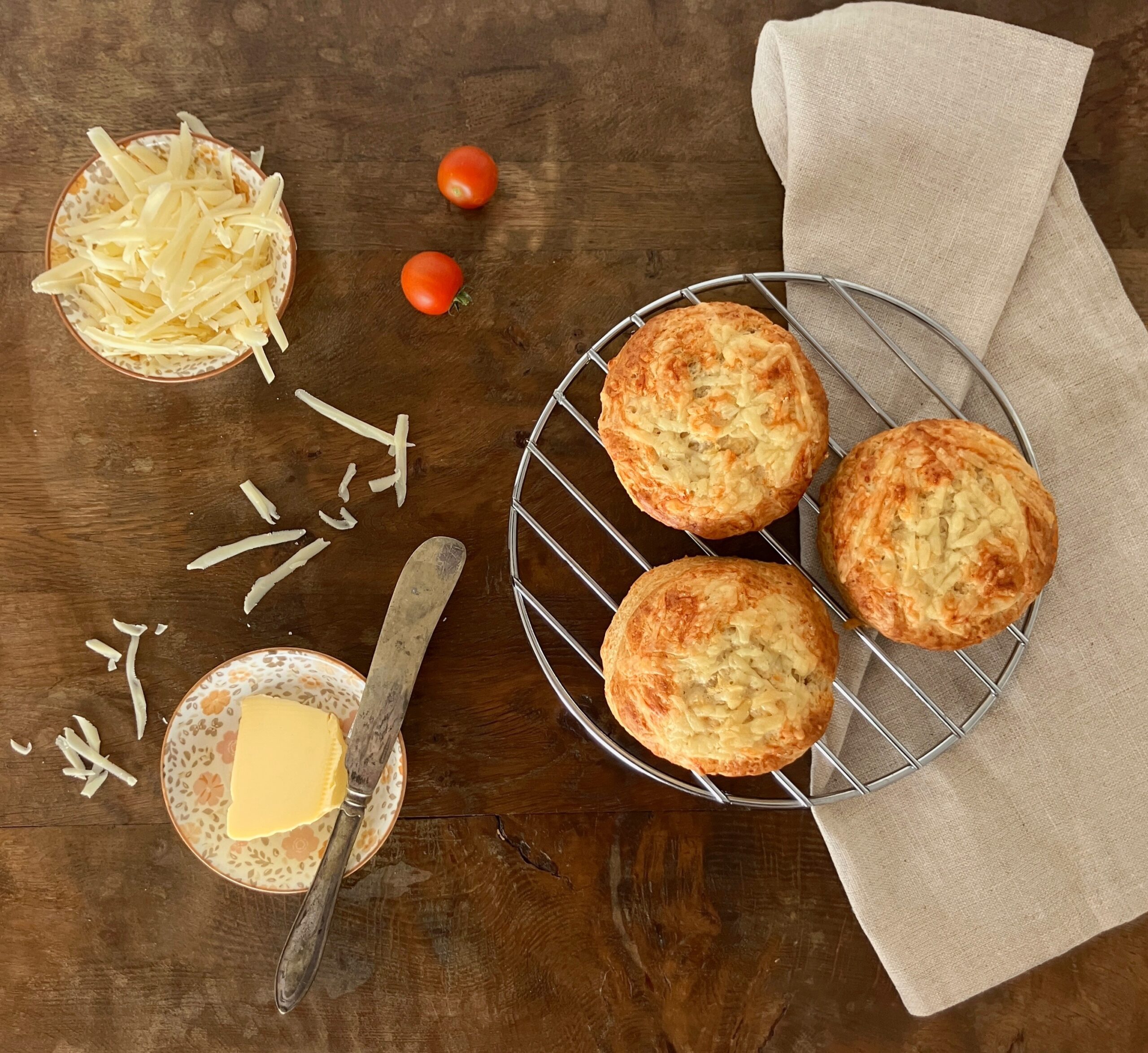 Toaster Oven Spelt Scones