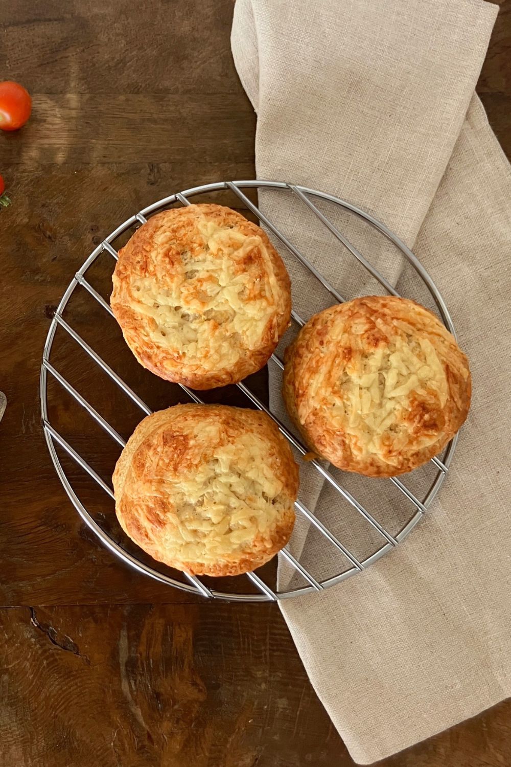 Spelt Cheese Scones (and the secret to making great scones)