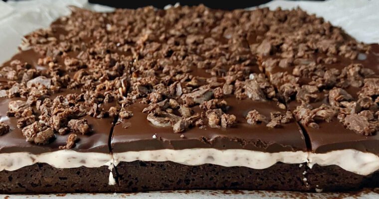 After Eight Mint Brownies