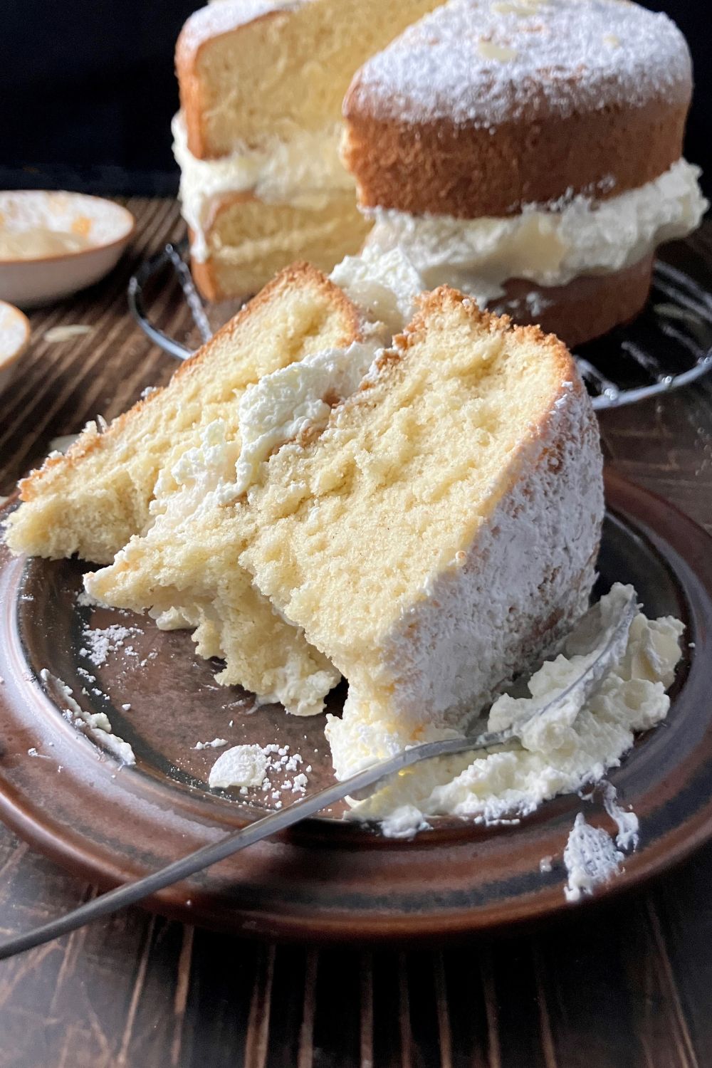 Swedish Cardamom Cream Cake (Semmeltårta)