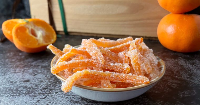 Candied Clementine Peel