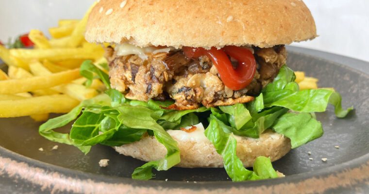 Easy Homemade Mushroom Burgers